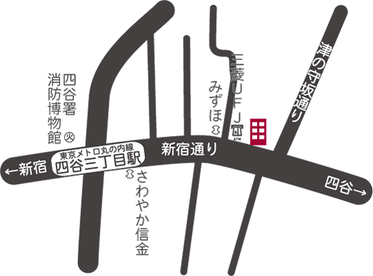 東京事務所地図